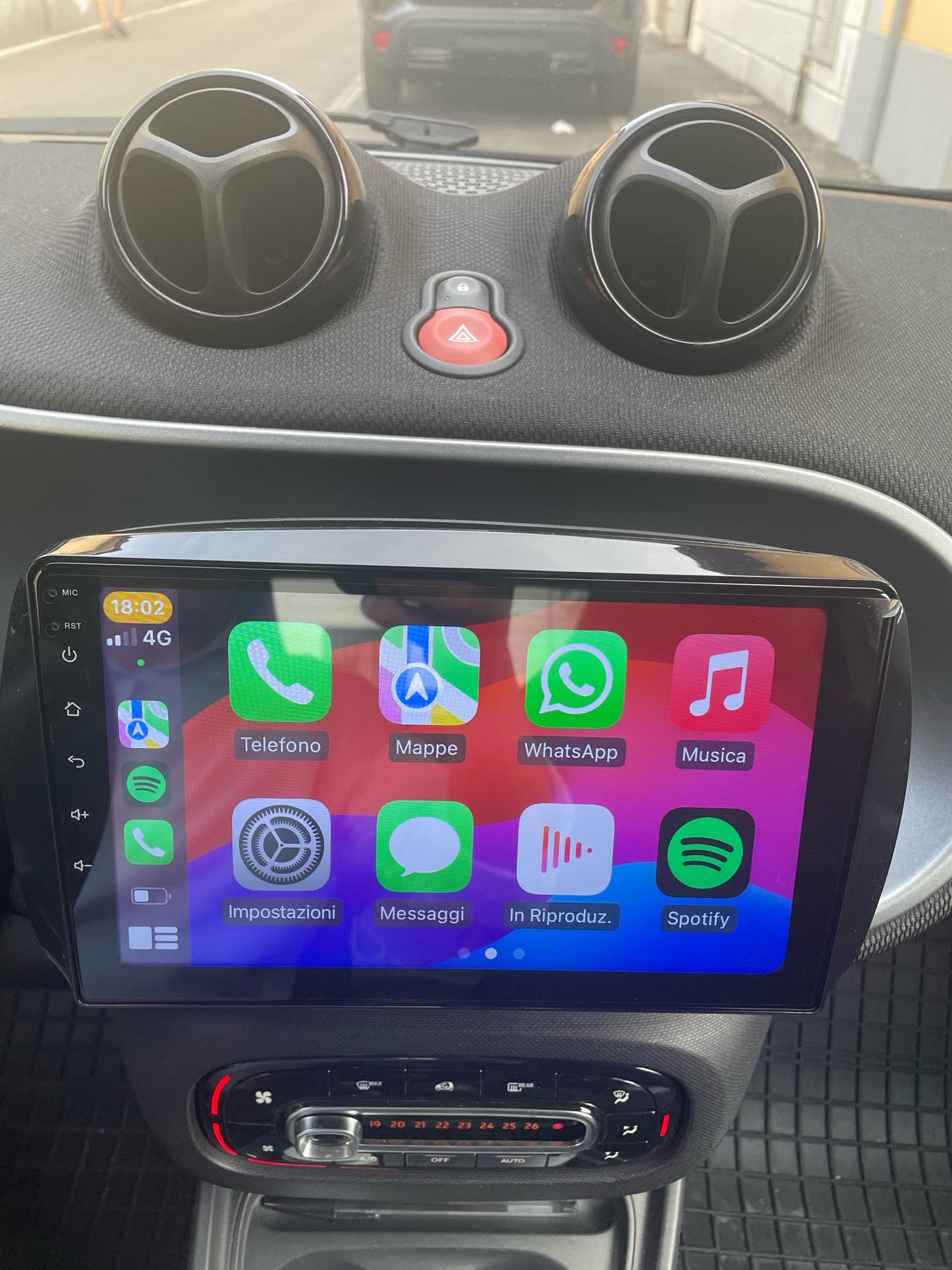 Autoradio Android smart forfour fortwo 453