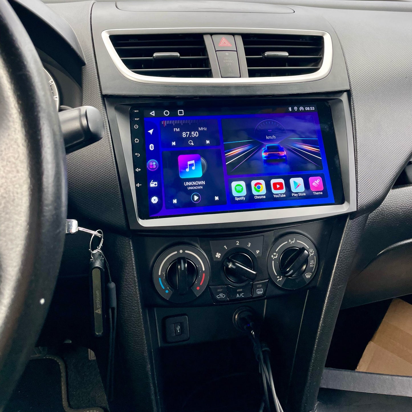Autoradio Android suzuki Swift 2011-2017