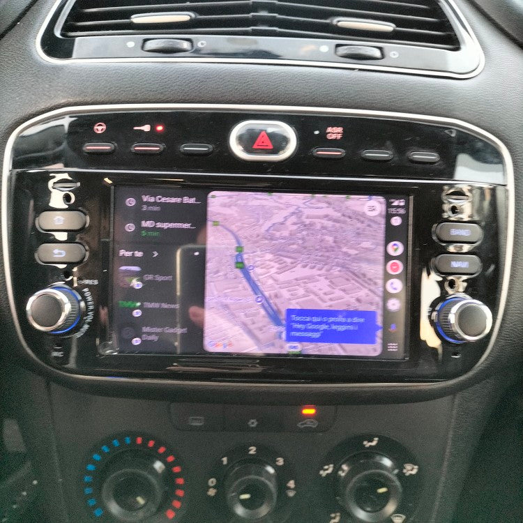 Fiat punto evo 7 pollici custom fit