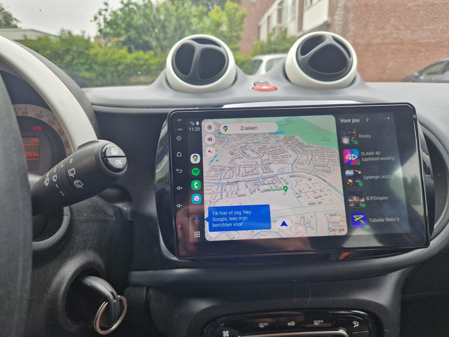 Autoradio Android smart forfour fortwo 453
