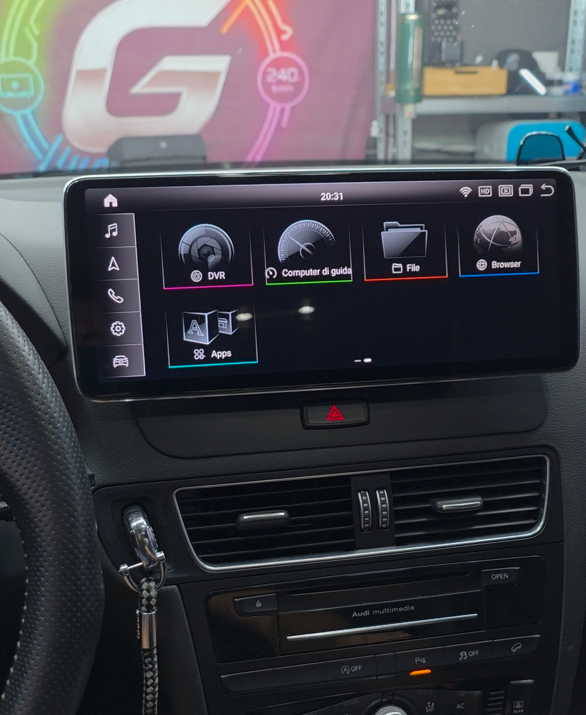 Autoradio Android Audi Q5 2009-2017 8.8 pollici / 10.25 pollici