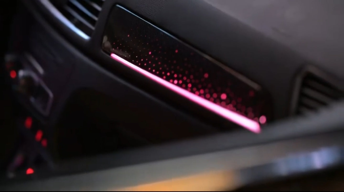 Kit ambient custom fit Audi q3 INCLUSO SUPPORTO INSTALLAZIONE