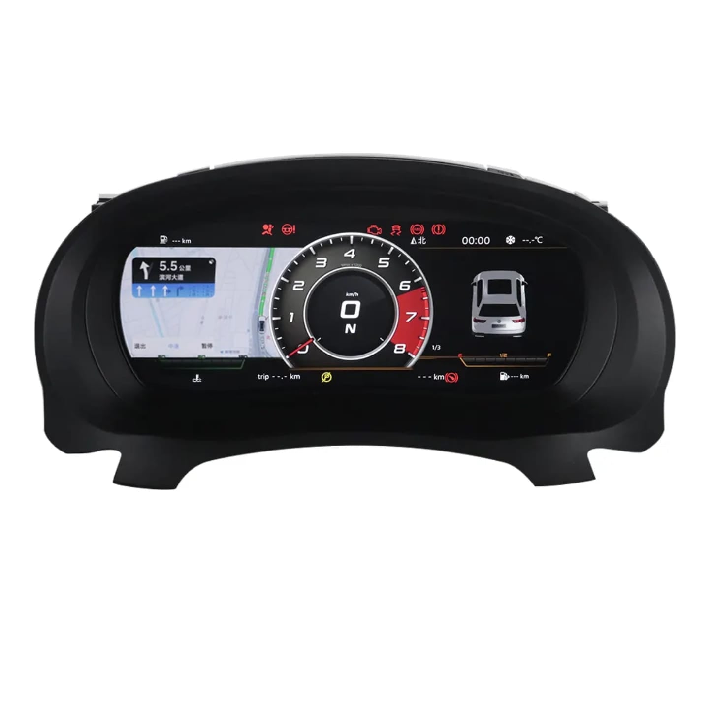 QUADRO STRUMENTI DIGITALE VIRTUAL COCKPIT VOLKSVAGEN TIGUAN 2010-2017