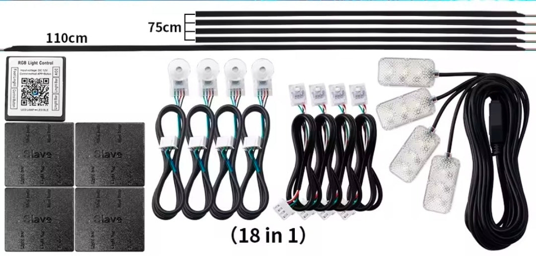 Kit ambient universale rgb