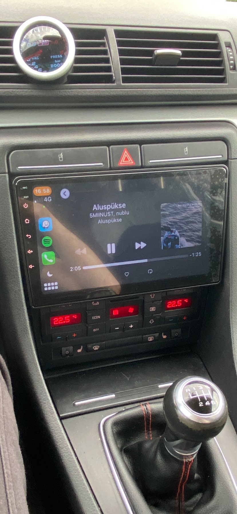 Autoradio Audi a4 2000-2009 S4 B6 B7