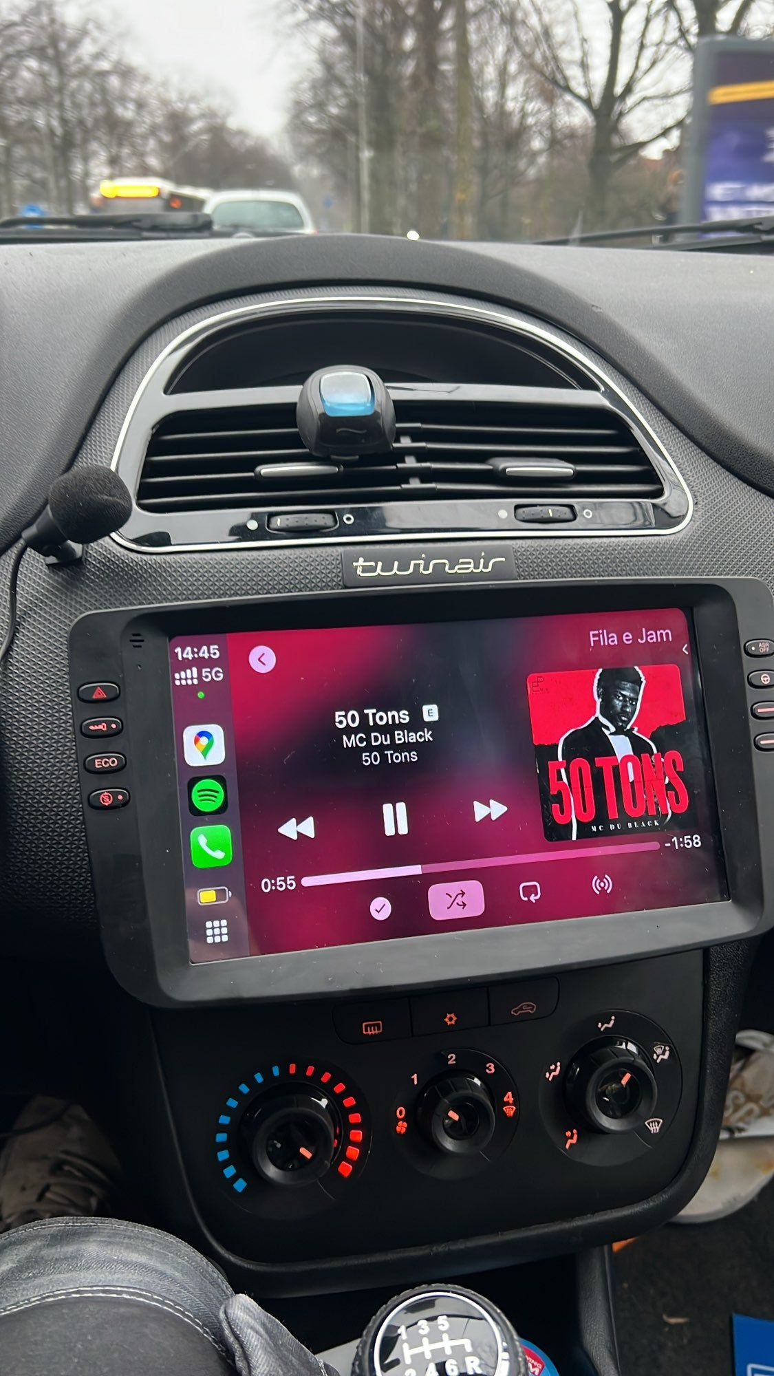 Punto evo 9 pollici