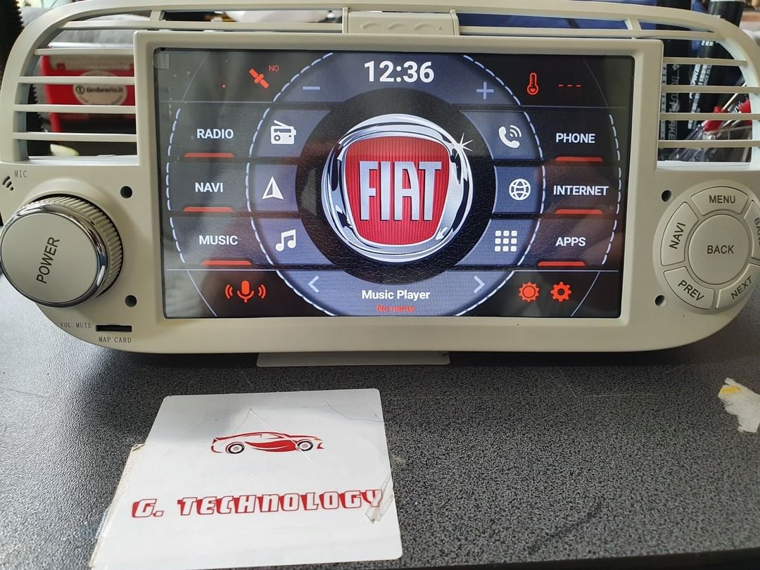 FIAT 500 2007-2014 BIANCO O NERO