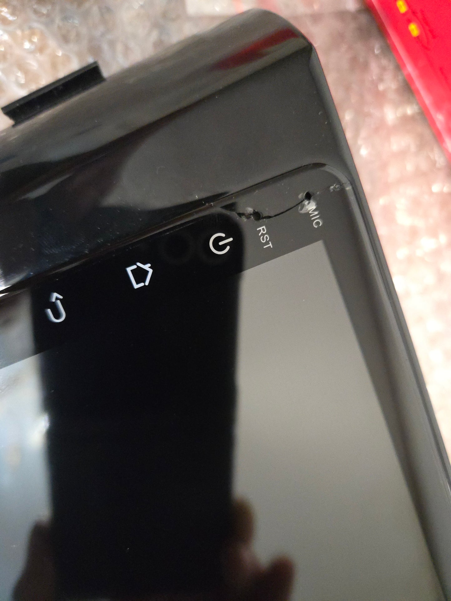 Autoradio Nissan qashqai j11 difetto vetro