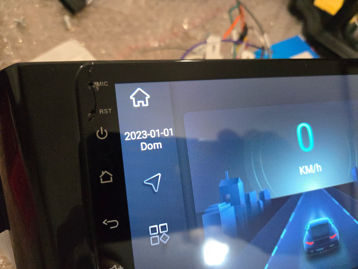 Autoradio Nissan qashqai j11 difetto vetro