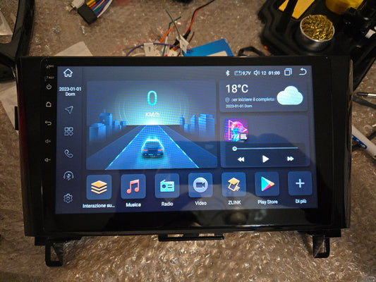 Autoradio Nissan qashqai j11 difetto vetro