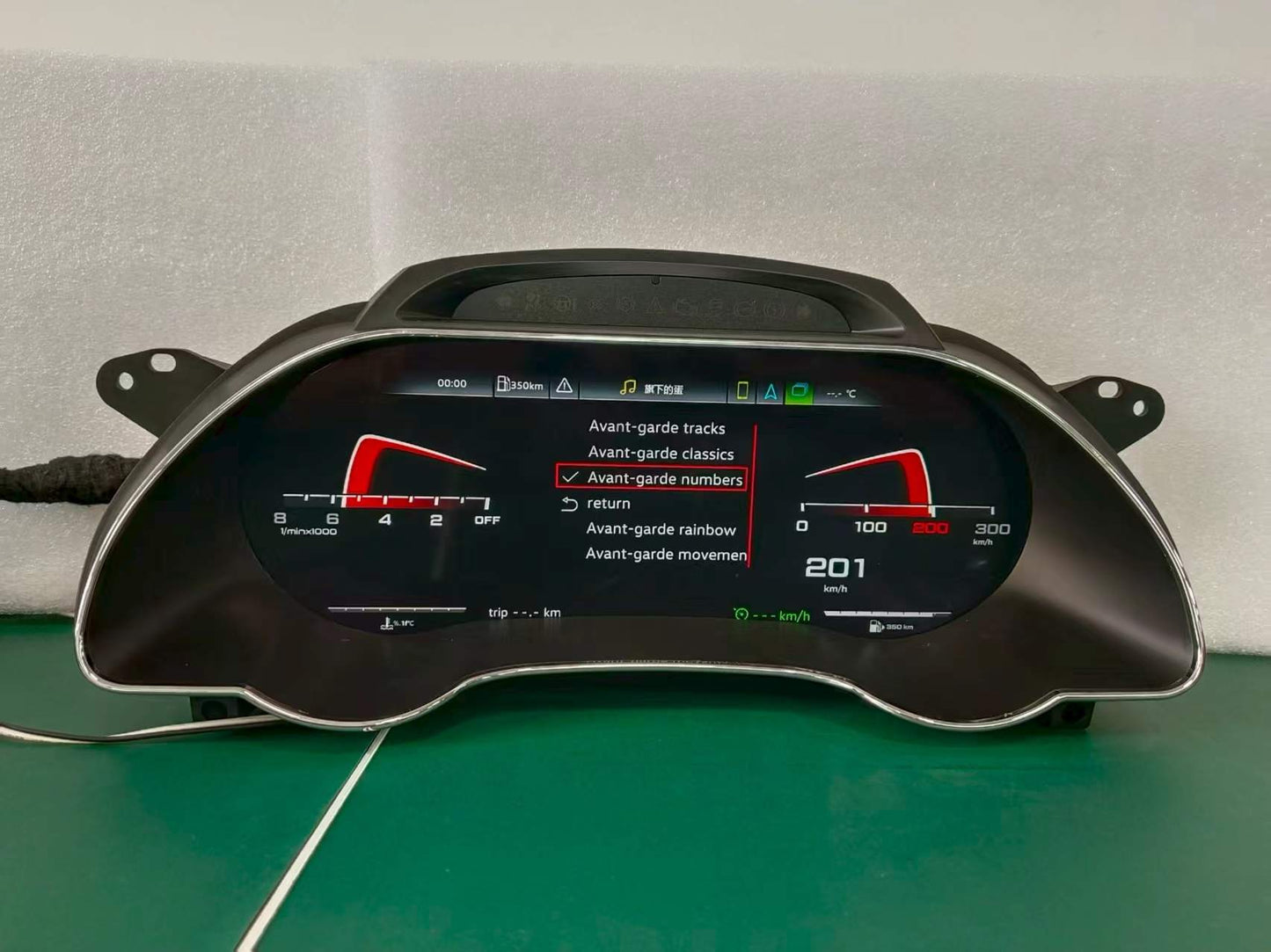 Contachilometri digitale virtual cockpit Audi A5 2008-2018