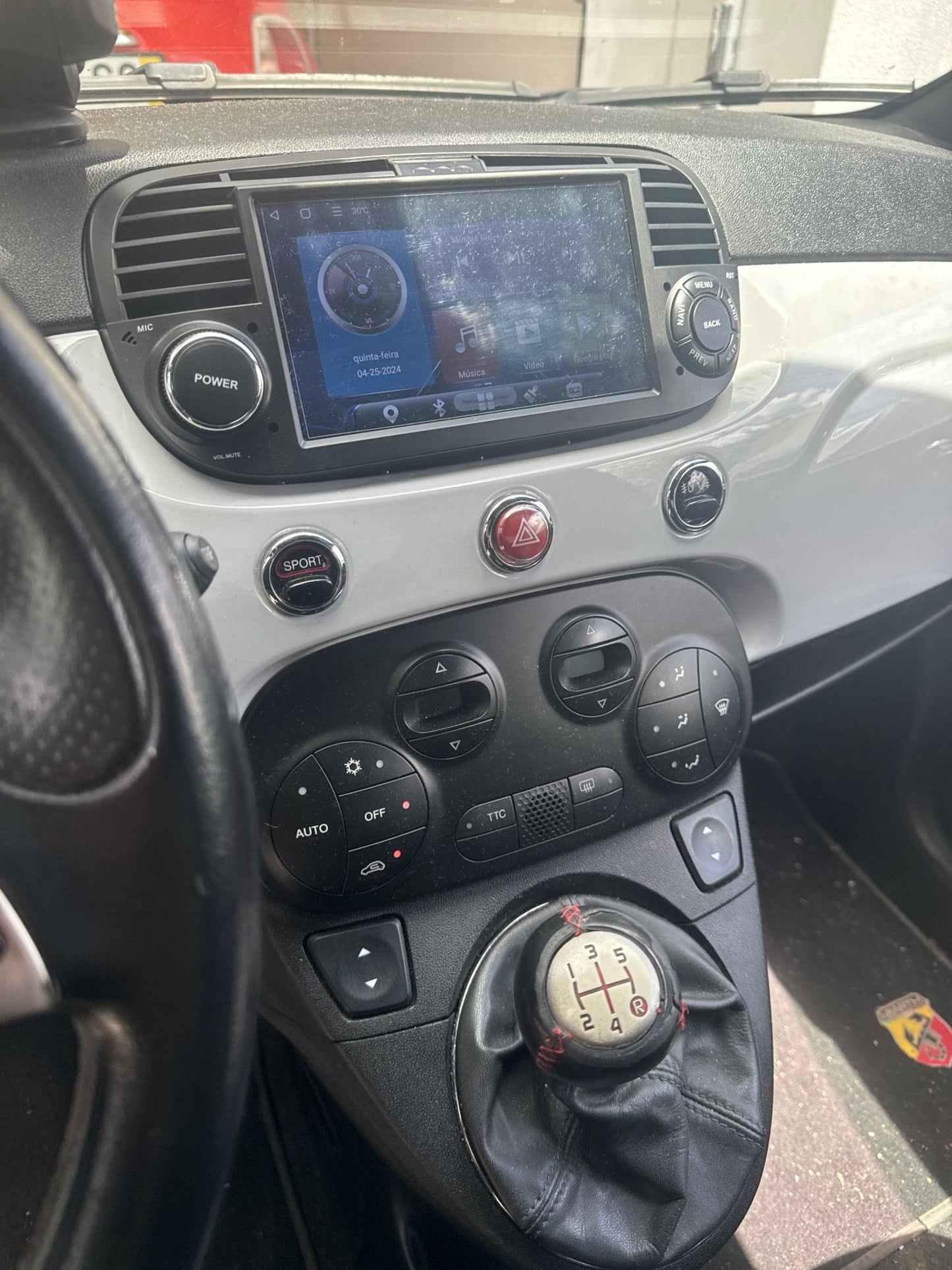 FIAT 500 2007-2014 BIANCO O NERO