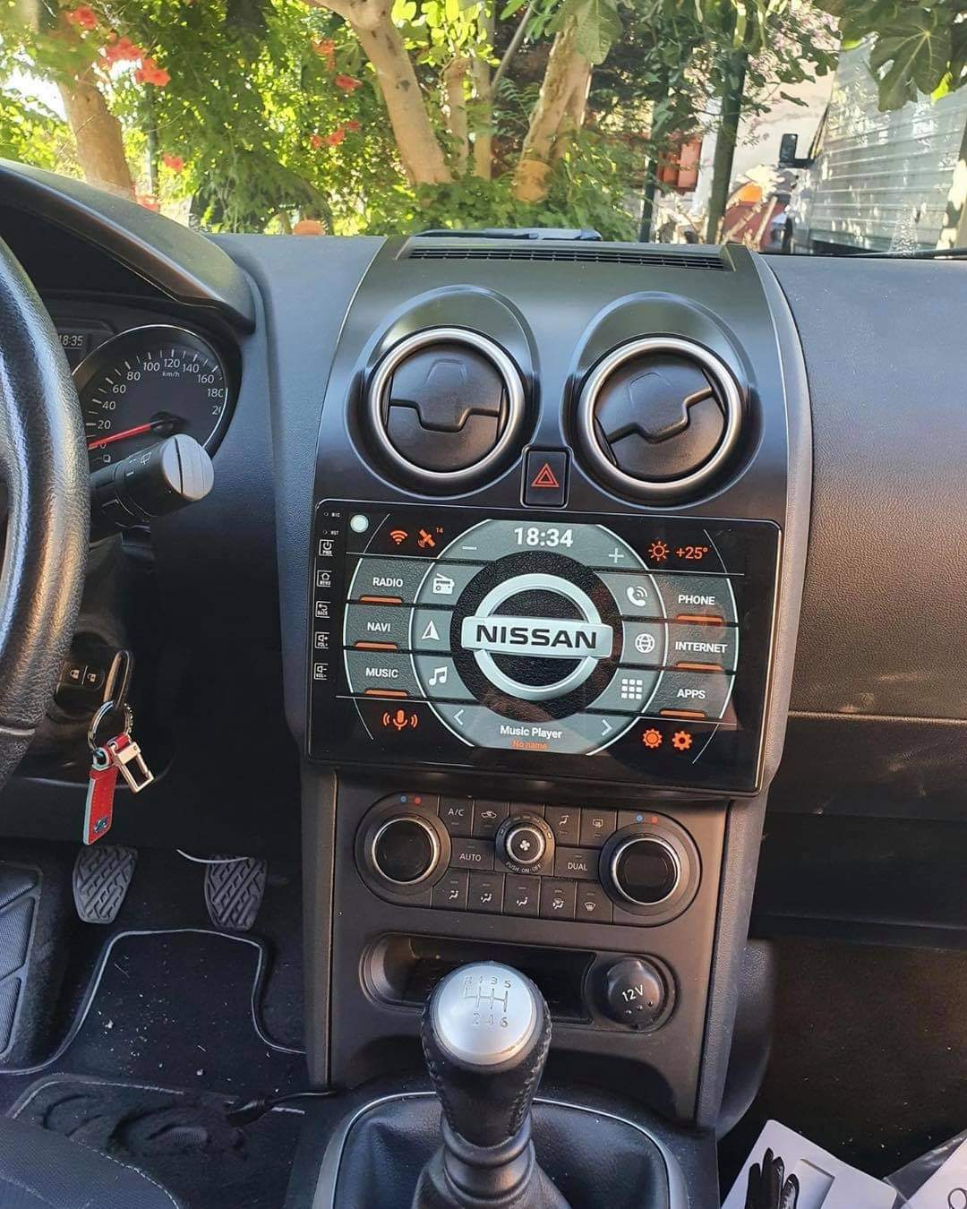 Autoradio Android Nissan qashqai j10
