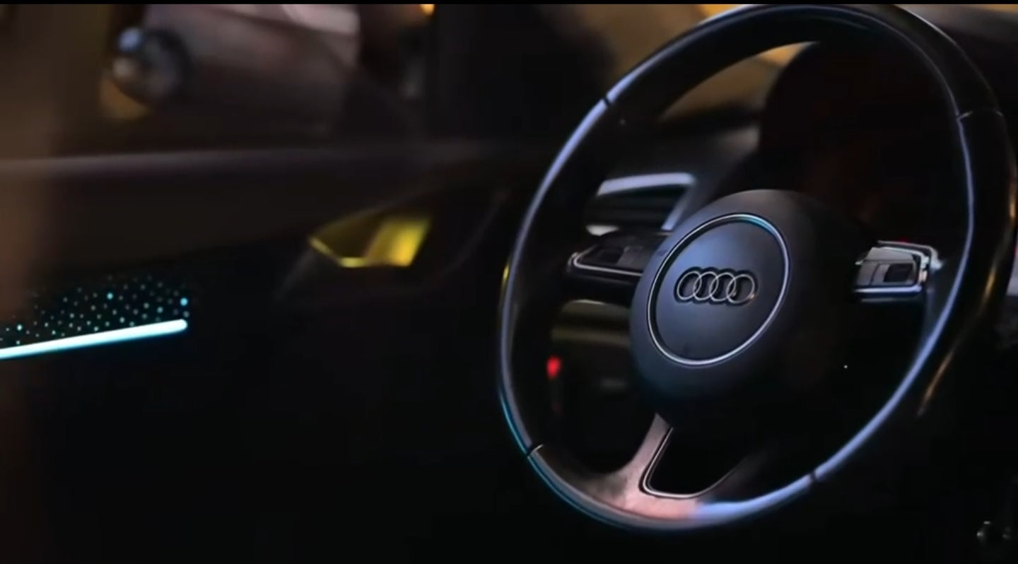 Kit ambient custom fit Audi q3 INCLUSO SUPPORTO INSTALLAZIONE