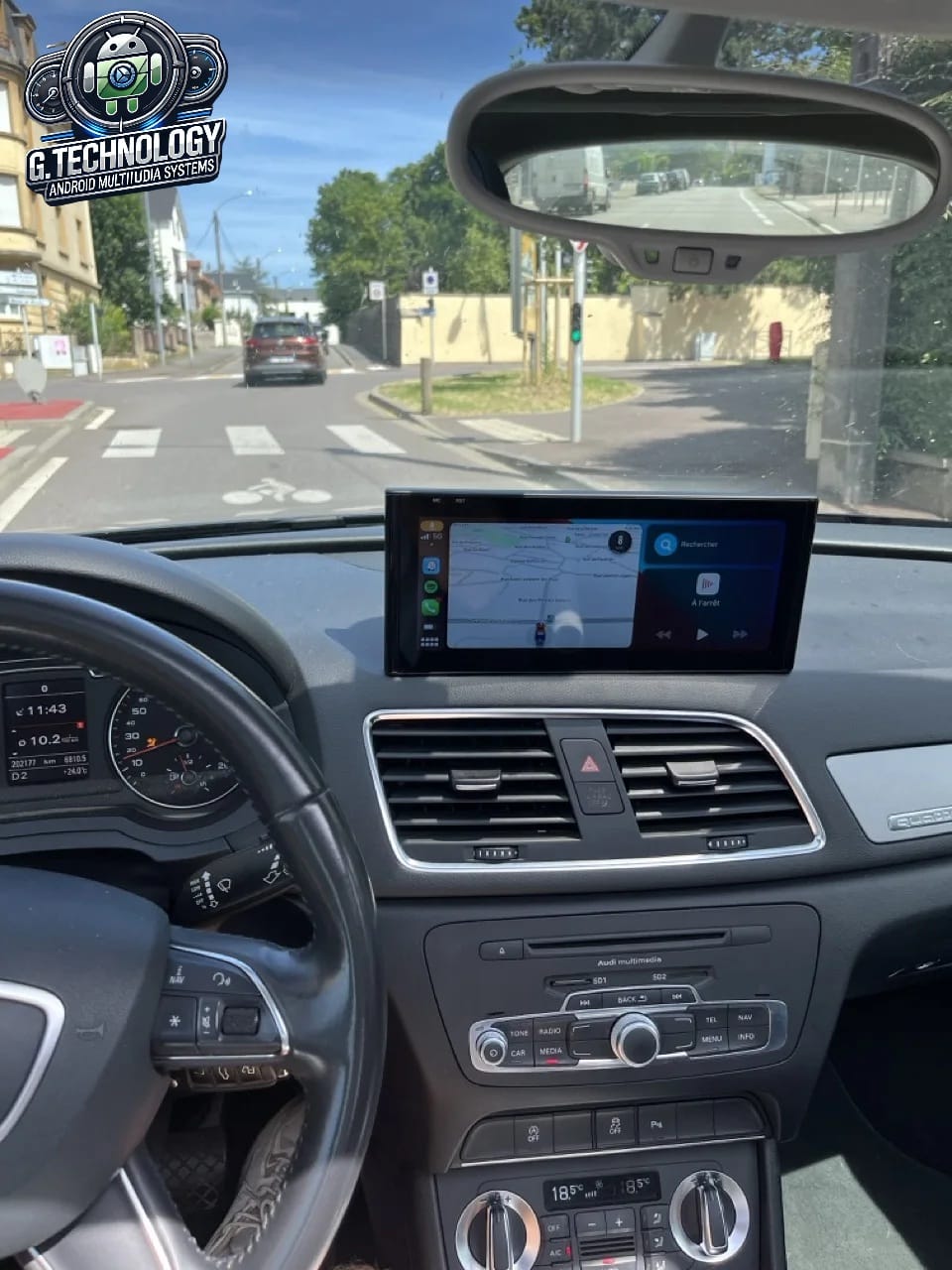 SISTEMA MULTIMEDIALE ANDROID AUDI Q3 2013 - 2019