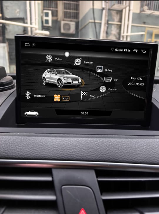 autoradio android audi Q3 8 pollici richiudibile