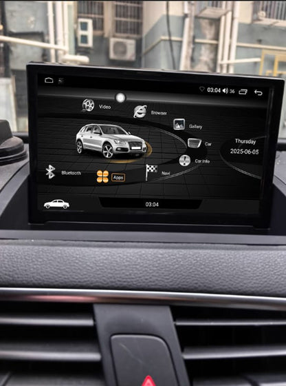 autoradio android audi Q3 8 pollici richiudibile