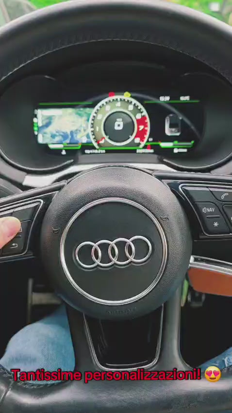 Carica il video: Autoradio android , virtual cockpit,e kit ambient G.TECHNOLOGY in funzione su audi A3 8V.