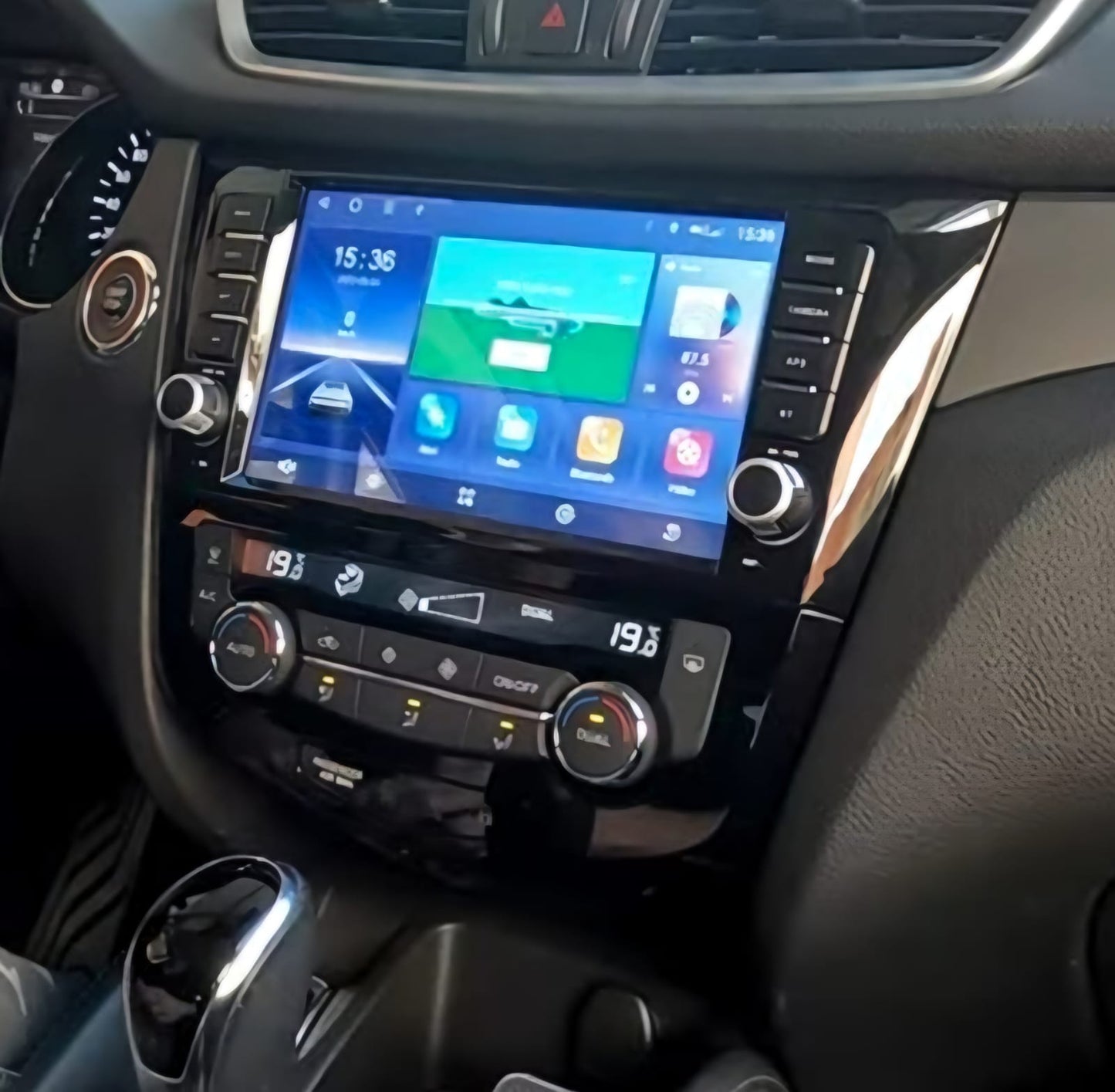 AUTORADIO ANDROID NISSAN QASHQAI J11 CON TASTI FISICI